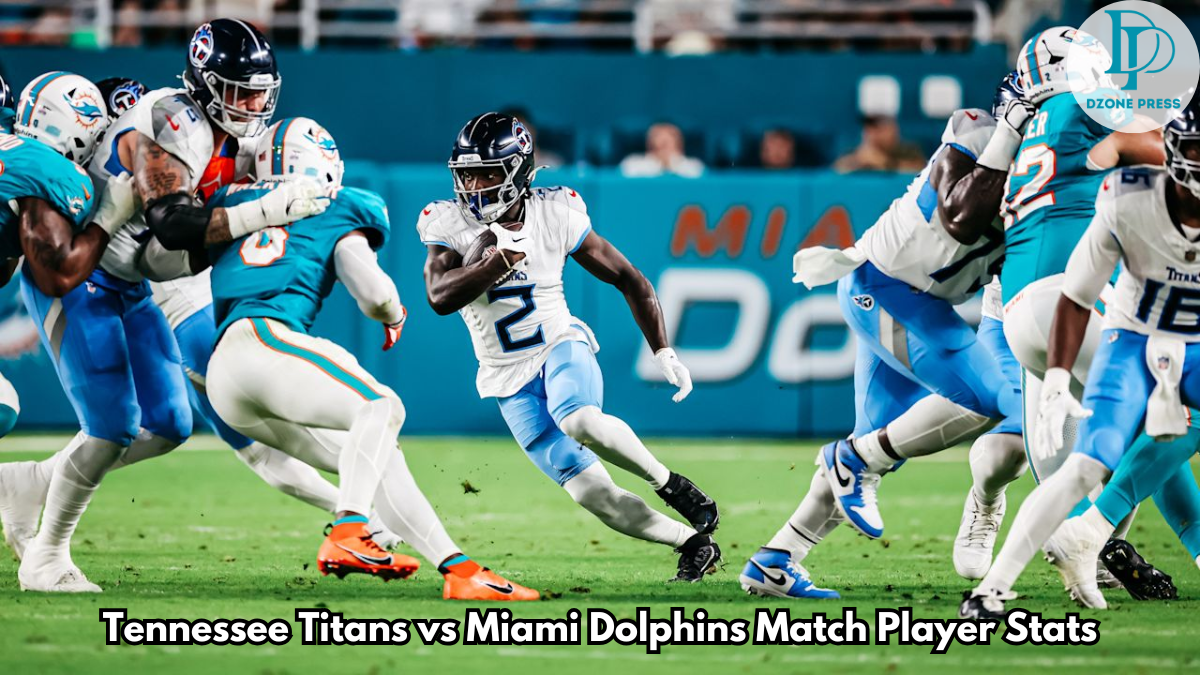 Tennessee Titans vs Miami Dolphins Match Player Stats